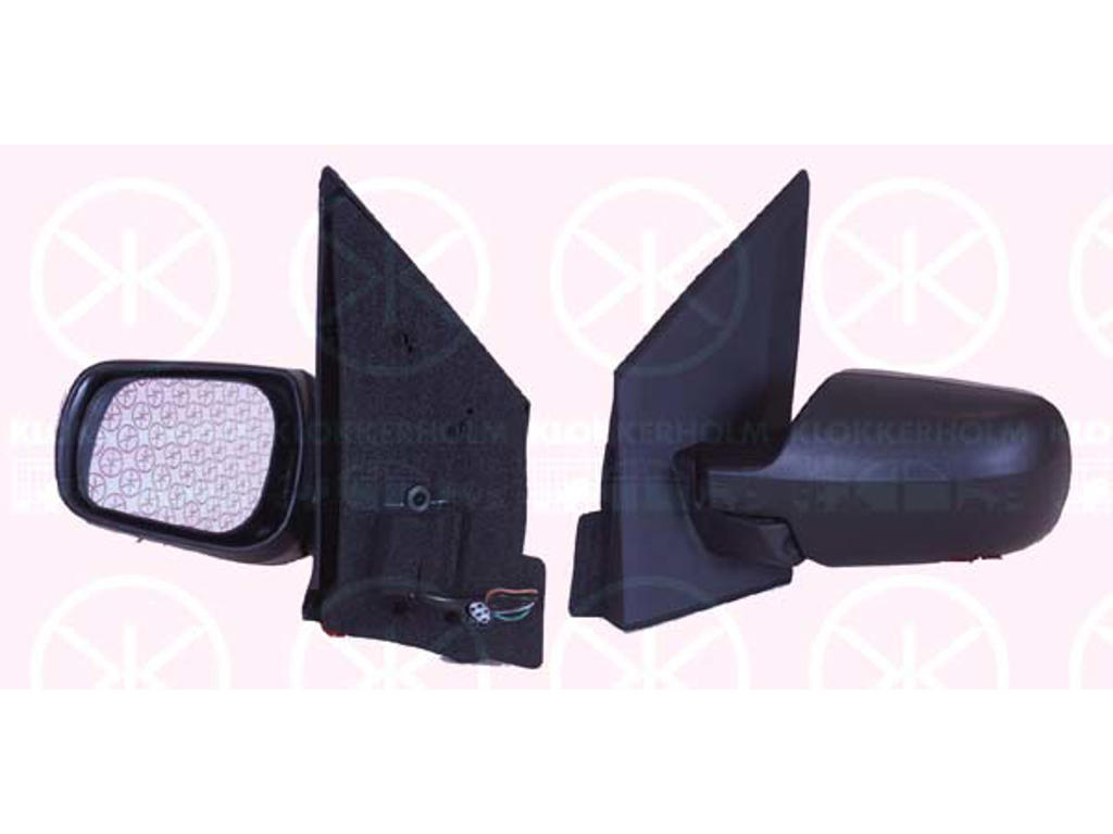 Exterior Mirror, for electric mirror adjustment, Convex, Heatable, Left