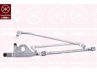 Wiper Linkage, Front, Set, for left-hand drive vehicles
