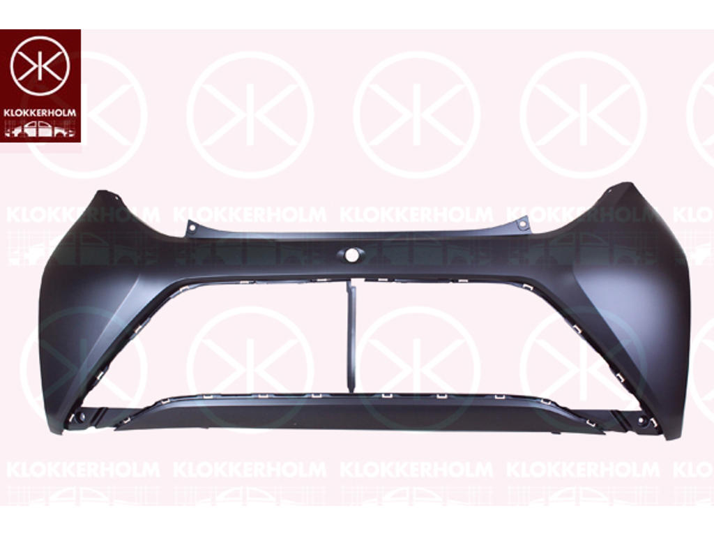 Bumper, w/primer, Rear