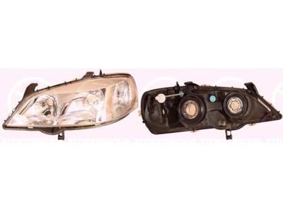 Headlight, H7/HB3, for vehicles with headlight levelling, Hella, Left, Illuminance [lx]: 17.5