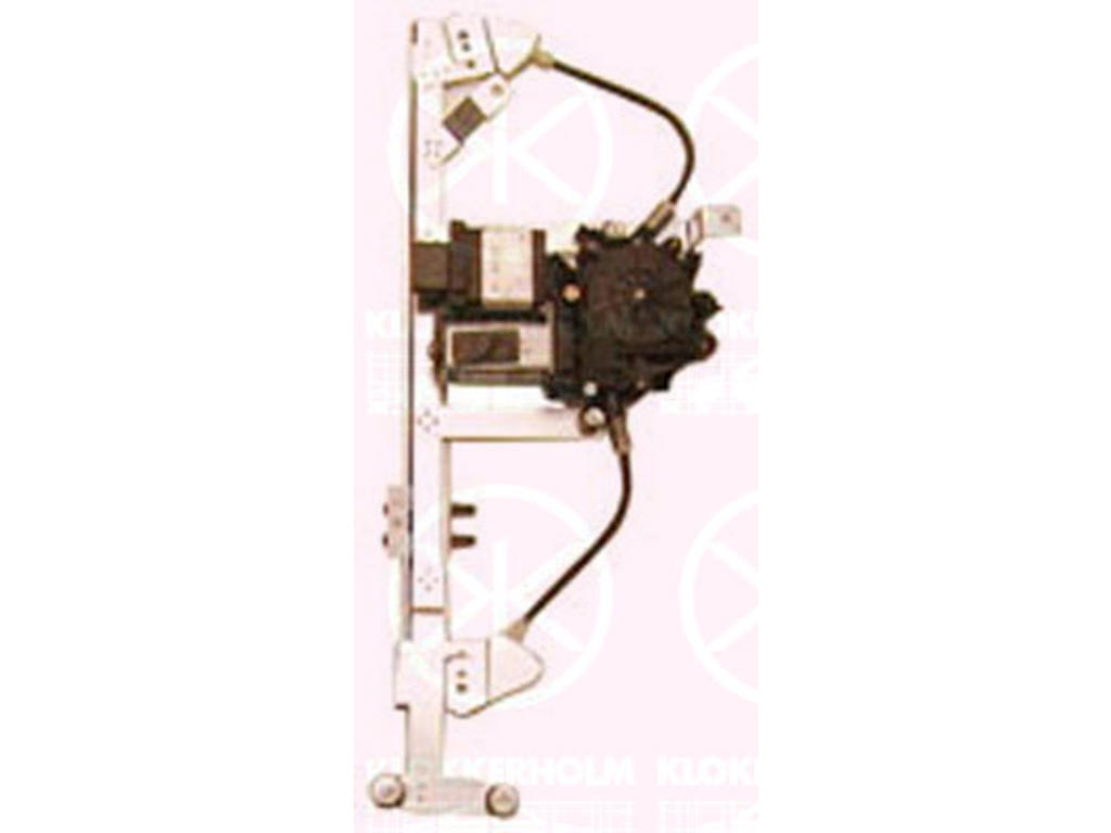 Window Regulator, with electric motor, with comfort function, Electric, Right Rear