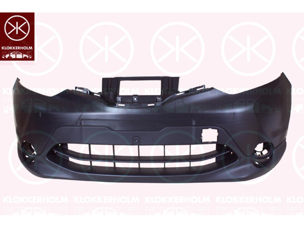 Bumper, Front, black