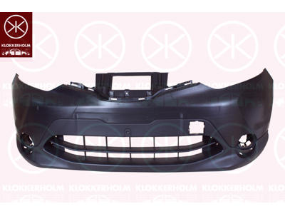 Bumper, Front, black