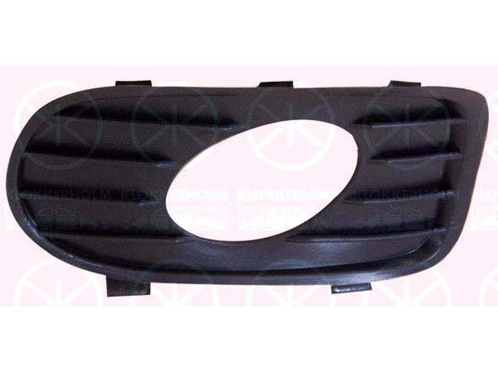 Ventilation Grille, bumper, Right Front, with hole(s) for fog lights