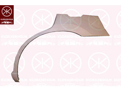 Боковина, 4х дверн., сзади слева, Ремонтная накладка, Край колесной арки