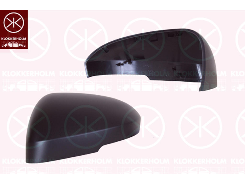 Housing, exterior mirror, w/primer, Left