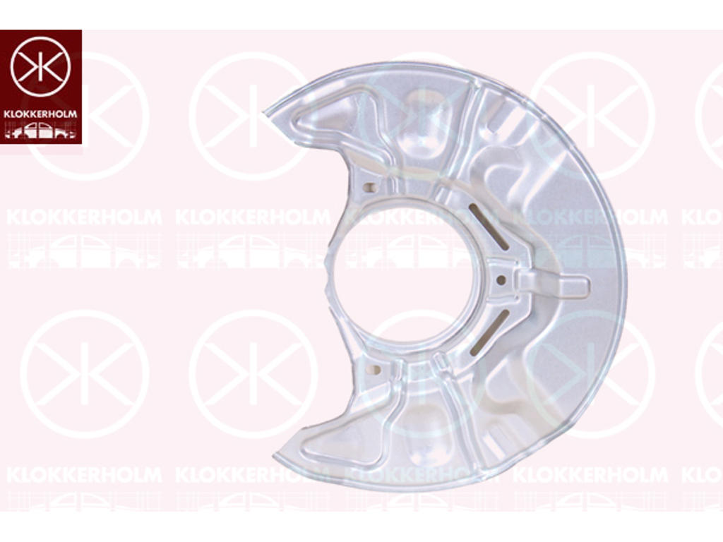 Bromssköld, framaxel höger, för bromsskivediameter [mm]: 295, förzinkad