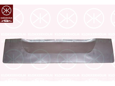 Baklucka, Ekonomiplåt, underdel