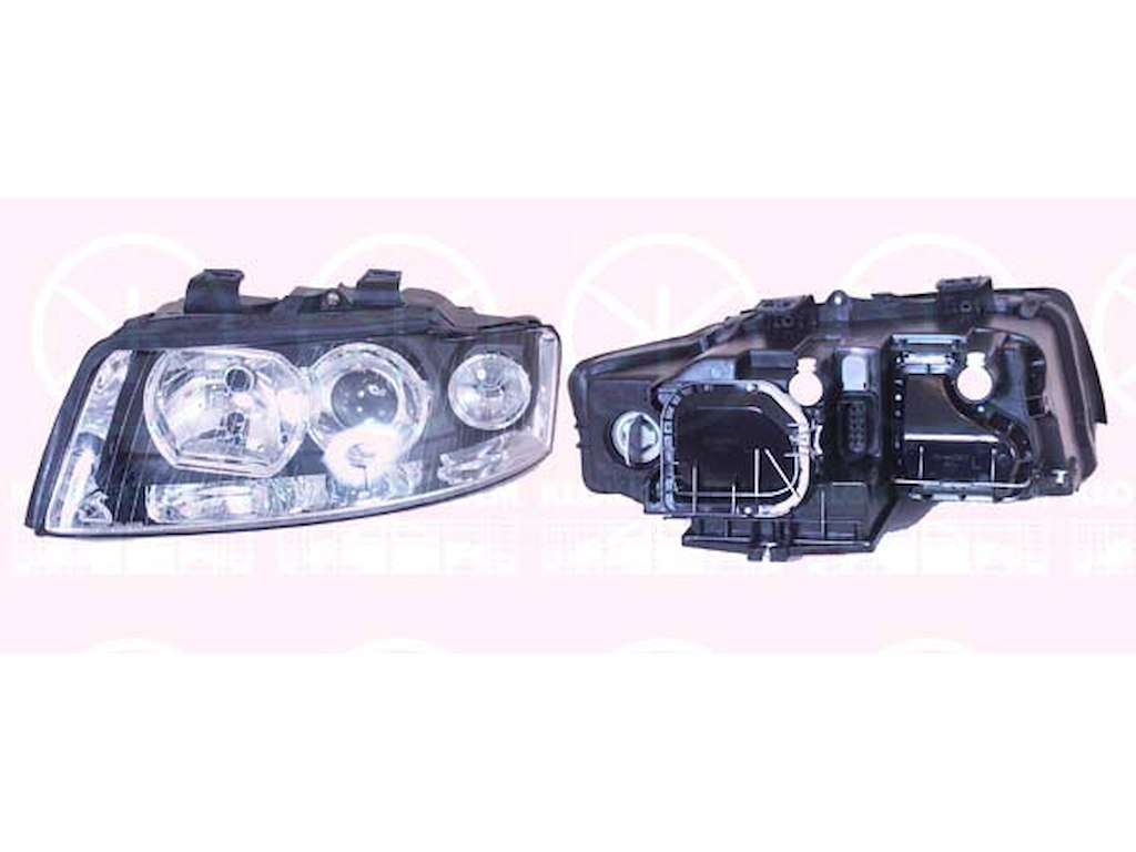 Huvudstrålkastare, H7/H7, för fordon med ljusviddsreglering, T.Y.C, Höger, Ljusstyrka [lx]: 20