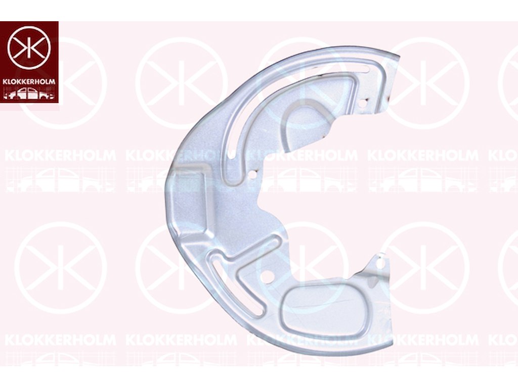 Bromssköld, framaxel höger, förzinkad