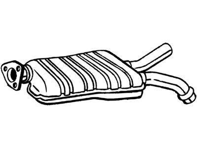 Centre Muffler