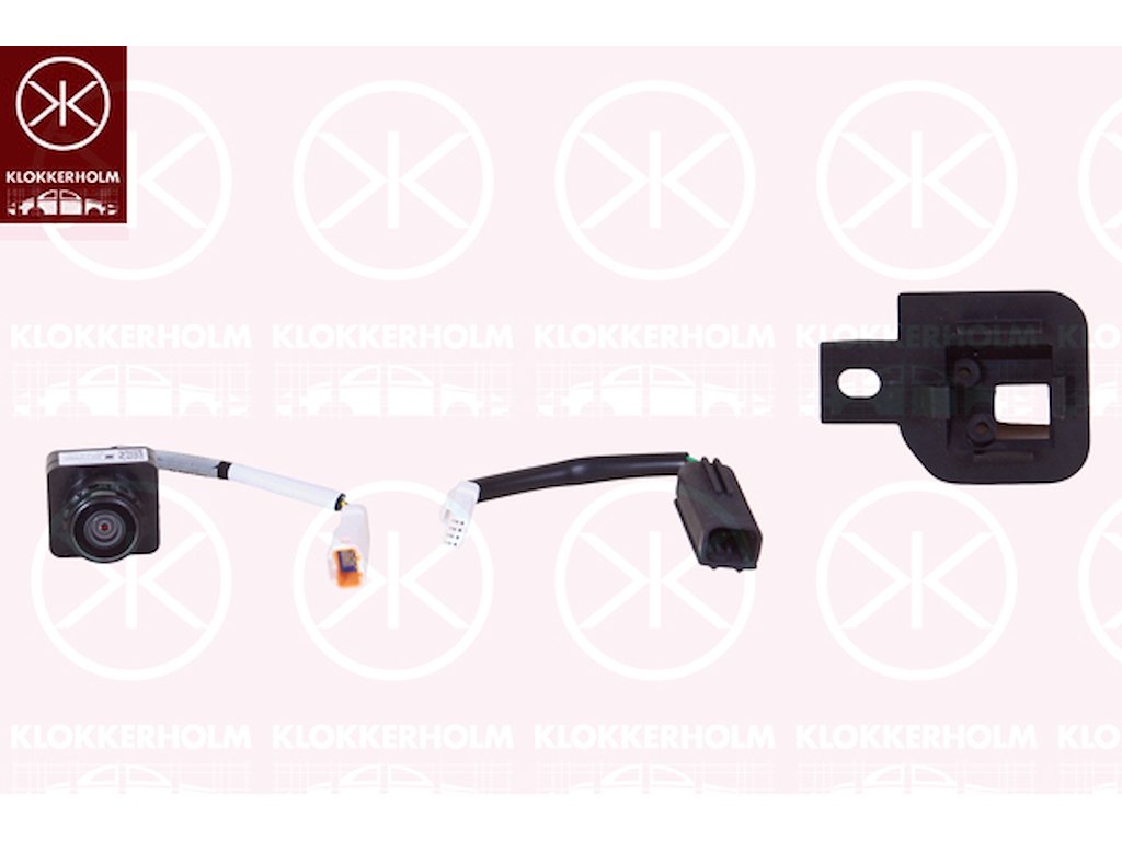 Rear View Camera, park distance control, Rear Section