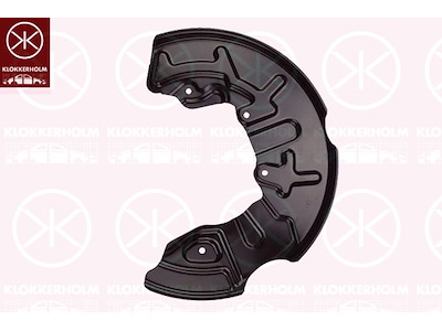 Splash Guard, brake disc, Front Axle Right, for brake disc diameter [mm]: 280, Diameter [mm]: 320, ATE, Girling, Teves
