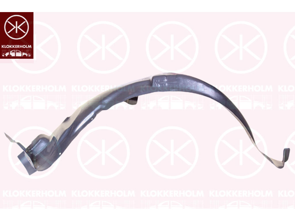 Liner, wheelhouse, Plastic, Right Front