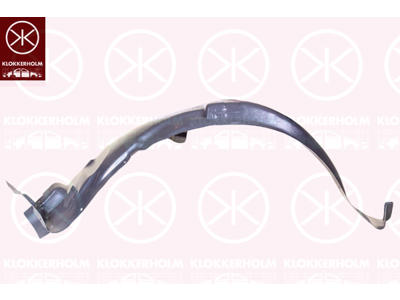 Liner, wheelhouse, Plastic, Left Front