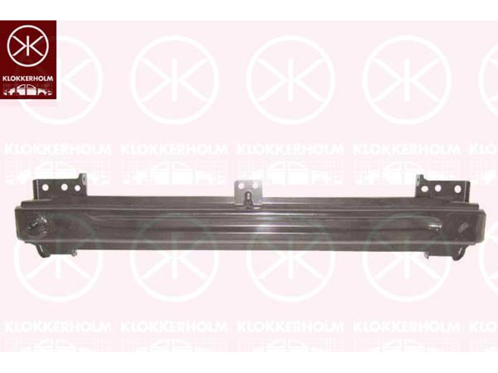 Support, bumper, for vehicles with pedestrian protection, Front