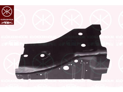 Inner Wing Panel, Right Front, Rear Section, Upper section, Repair Panel