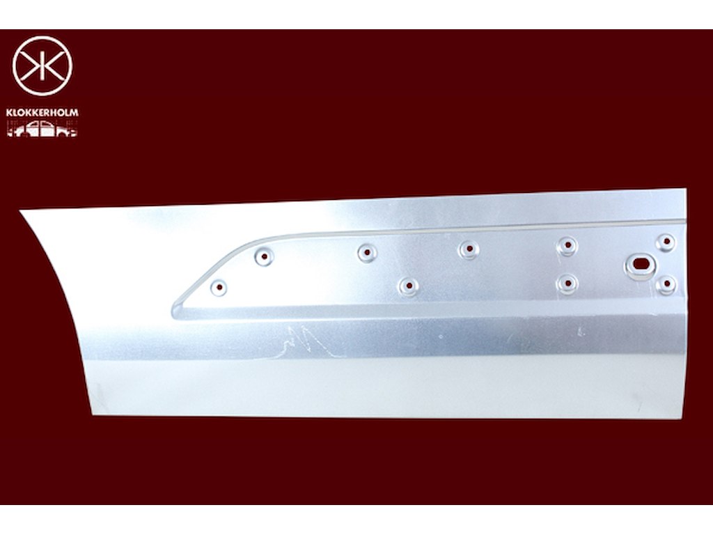 Dør, karosseri, foran til højre, ydre del, underste del, Reparationsplade