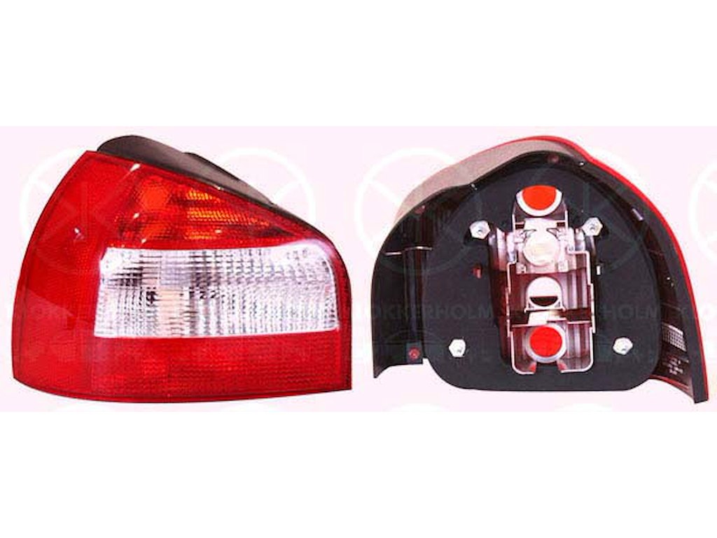 Задний фонарь, без держателя лампы, слева