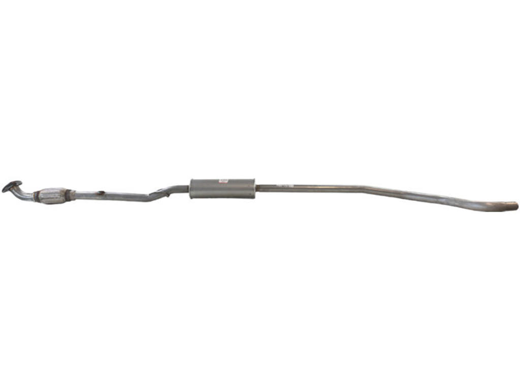 Centre Muffler, See accessories list for additionally required parts:  