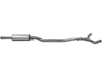 Centre Muffler, See accessories list for additionally required parts:  
