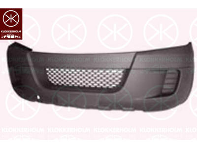 Bumper, Front, black