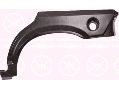 Quarter Panel, 4-dr, Wheel Arch Border, Repair Panel, Right Rear, Outer section