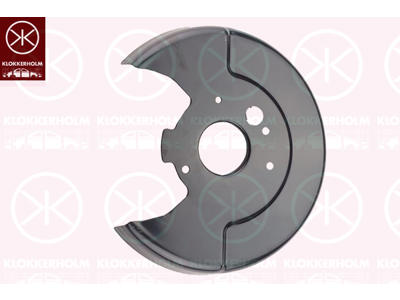 Splash Guard, brake disc, Rear Axle Left