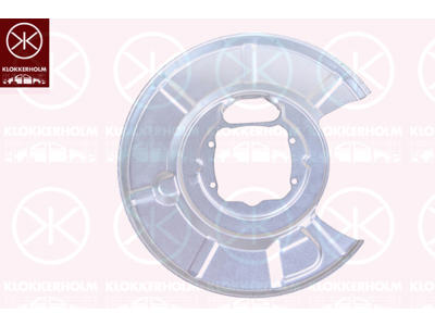 Splash Guard, brake disc, Rear Axle Left, Zinc-coated, for brake disc diameter [mm]: 320