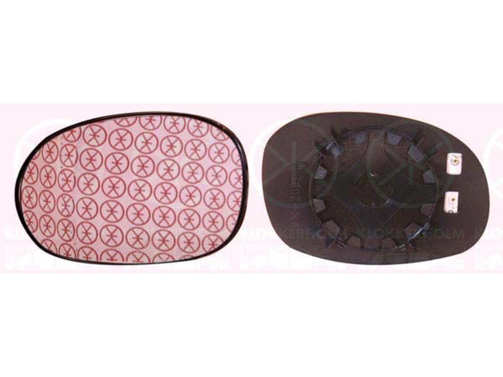 Mirror Glass, exterior mirror, Aspherical, Heatable, Left