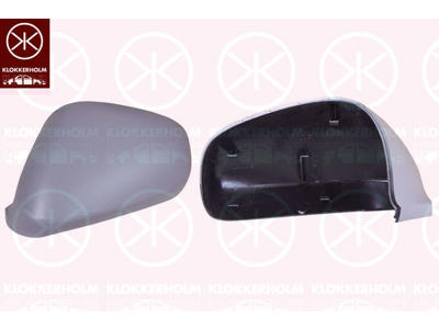 Housing, exterior mirror, w/primer, Left