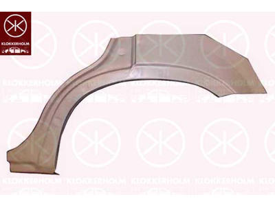 Quarter Panel, Wheel Arch Border, Repair Panel, Left