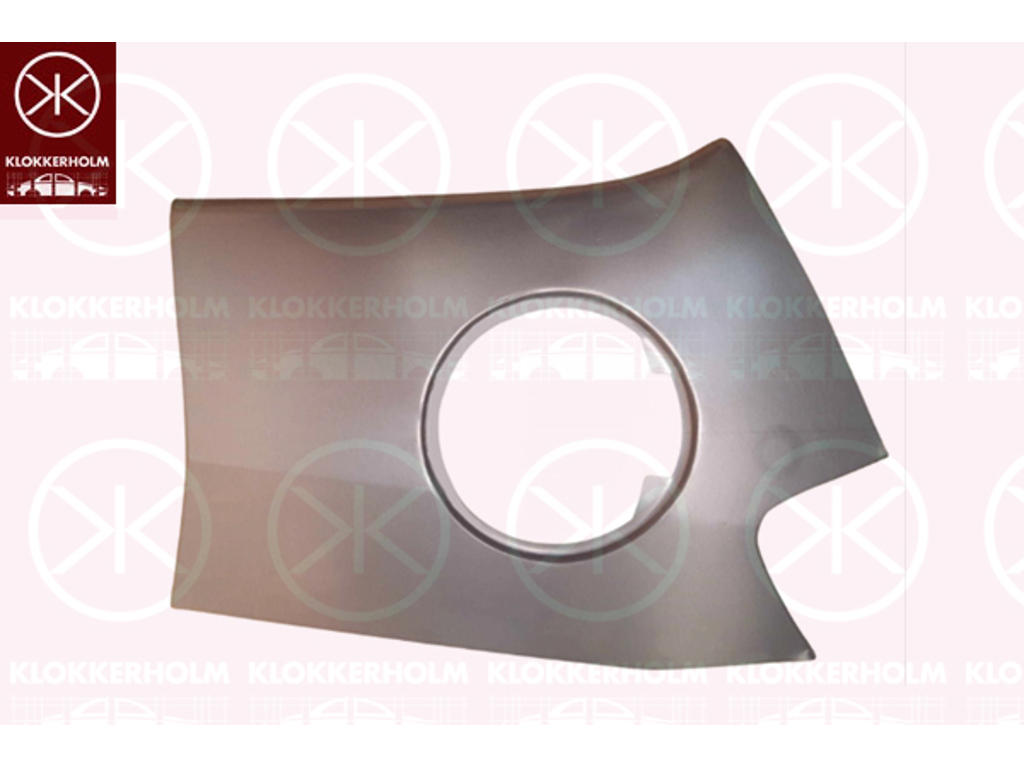 Quarter Panel, Left Rear, Repair Panel, Tank-hole Panel