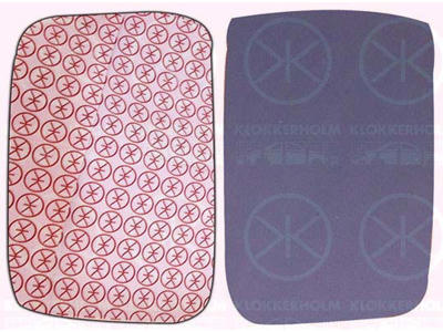 Spegelglas, yttre spegel, Tvåsidig, Bredd[mm]: 161, Höjd [mm]: 253, konvex