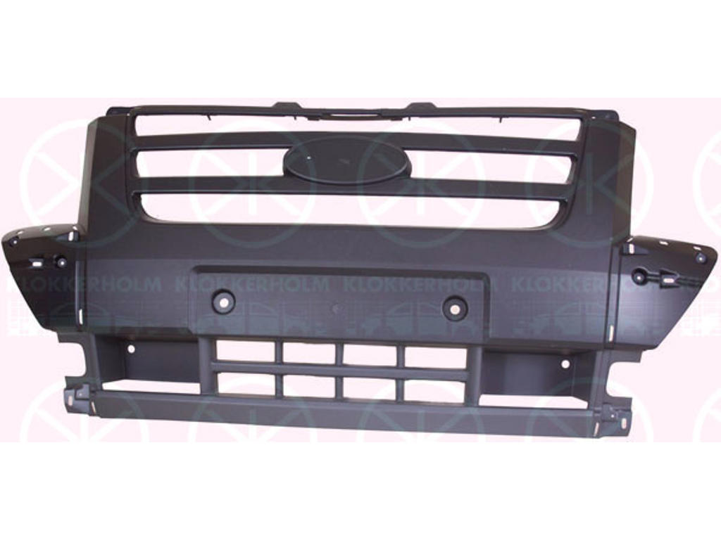 Bumper, Partial primed, Front, Centre Section