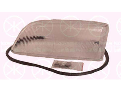 Diffusing Lens, headlight, H7/H7, Left, Illuminance [lx]: 20
