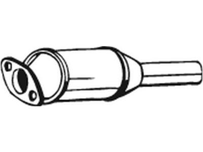 Catalytic Converter, with mounting parts, Emission Standard: Euro 3