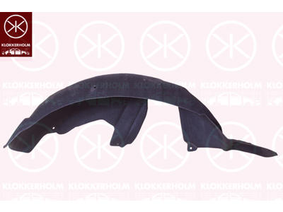 Beklädnad, hjulhus, till höger bak, Material: Bomullsblandning