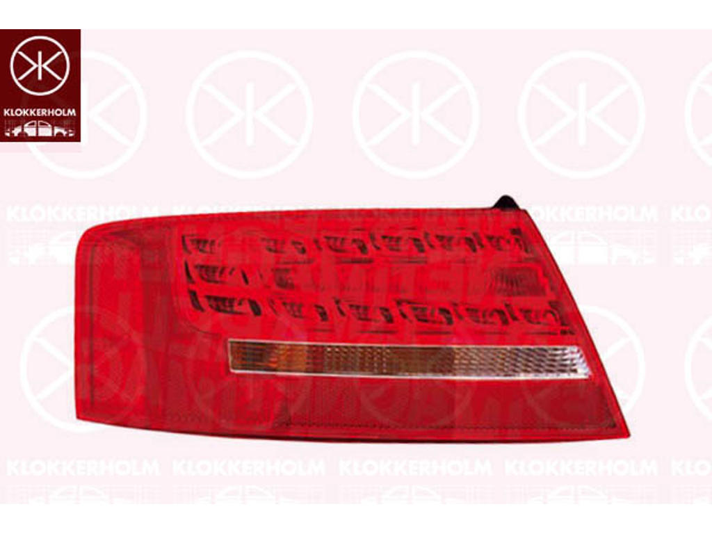 Kombinationsbackljus, LED, med lamphållare, Vänster, ytterdel, AL
