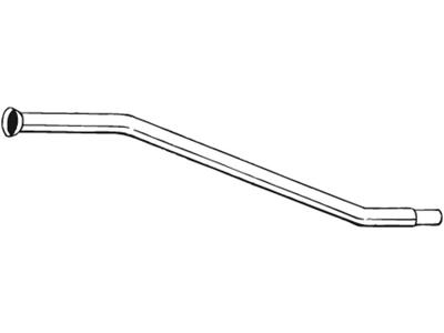 Exhaust Pipe, See accessories list for additionally required parts:  