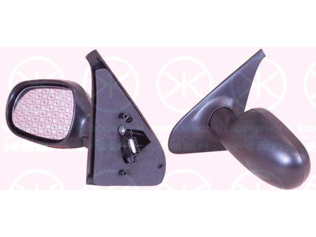 Exterior Mirror, for electric mirror adjustment, Aspherical, Heatable, Left
