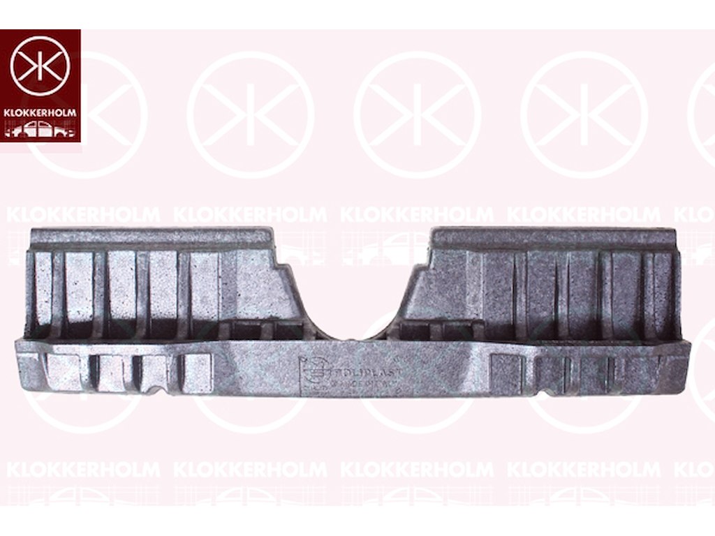 Impact Absorber, bumper, Rear, Material: Foam/Rigid Foam