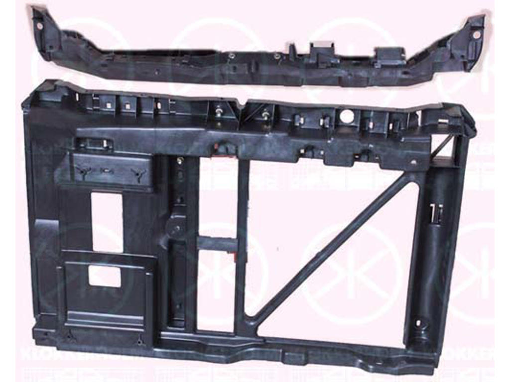 Frontpanel, plastik, Kompletdel