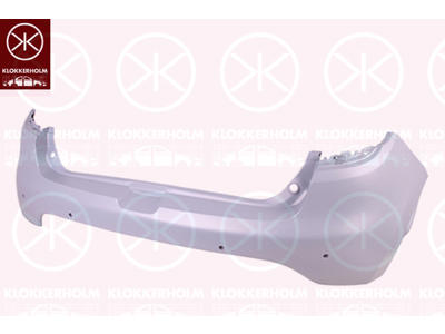 Bumper, Rear, Upper section, with hole(s) for park distance control, w/primer