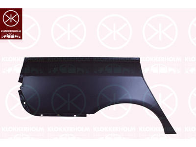 Quarter Panel, 4-dr, Right Rear, Wheel Arch Border, Repair Panel