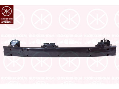 Support, bumper, Steel, Front