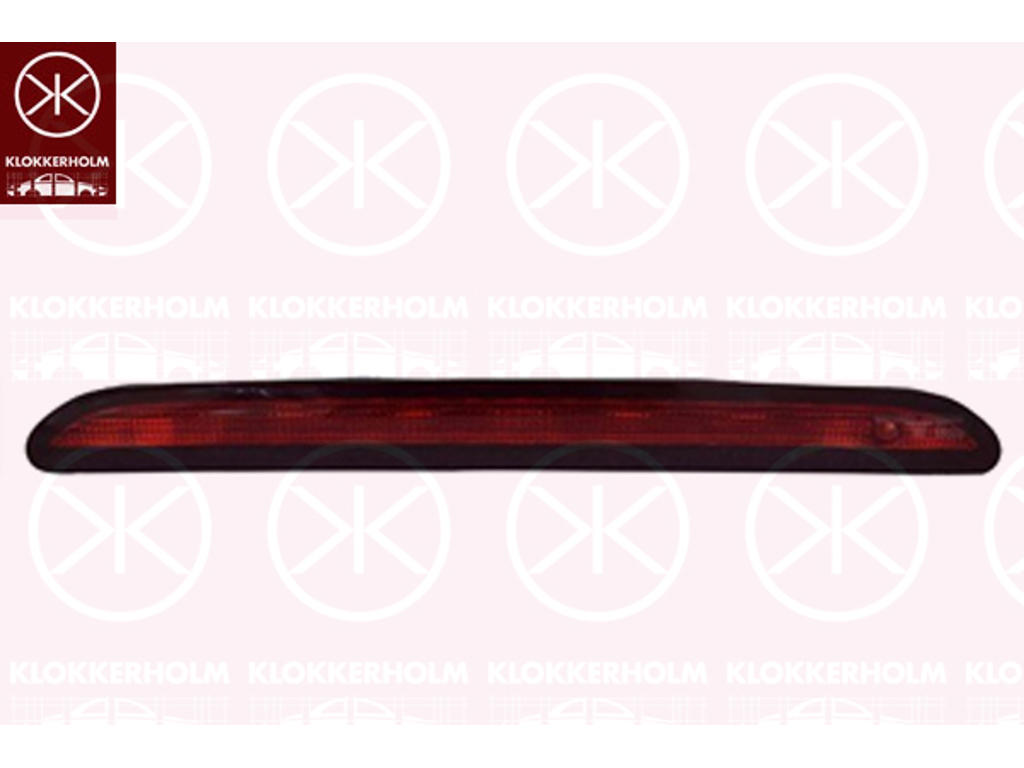 Extra bromsljus, LED, med inbyggd spolarmunstycke