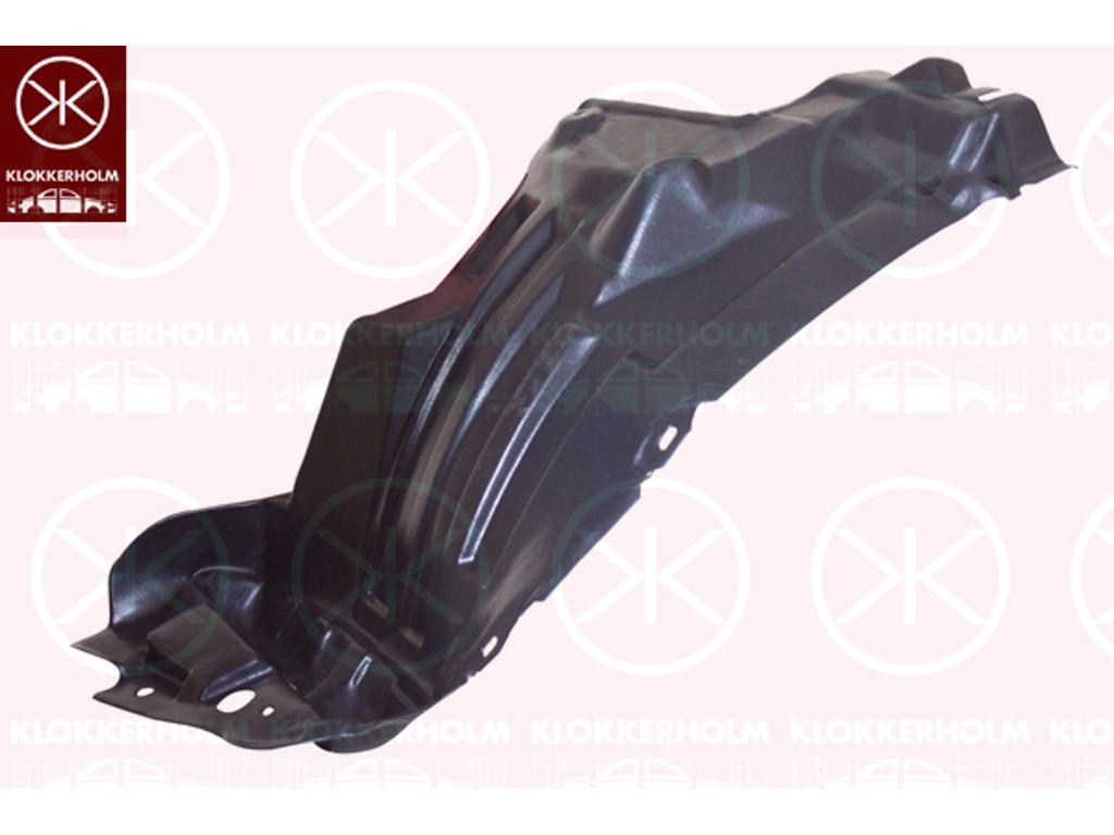 Liner, wheelhouse, Right Front, Front Section, Plastic