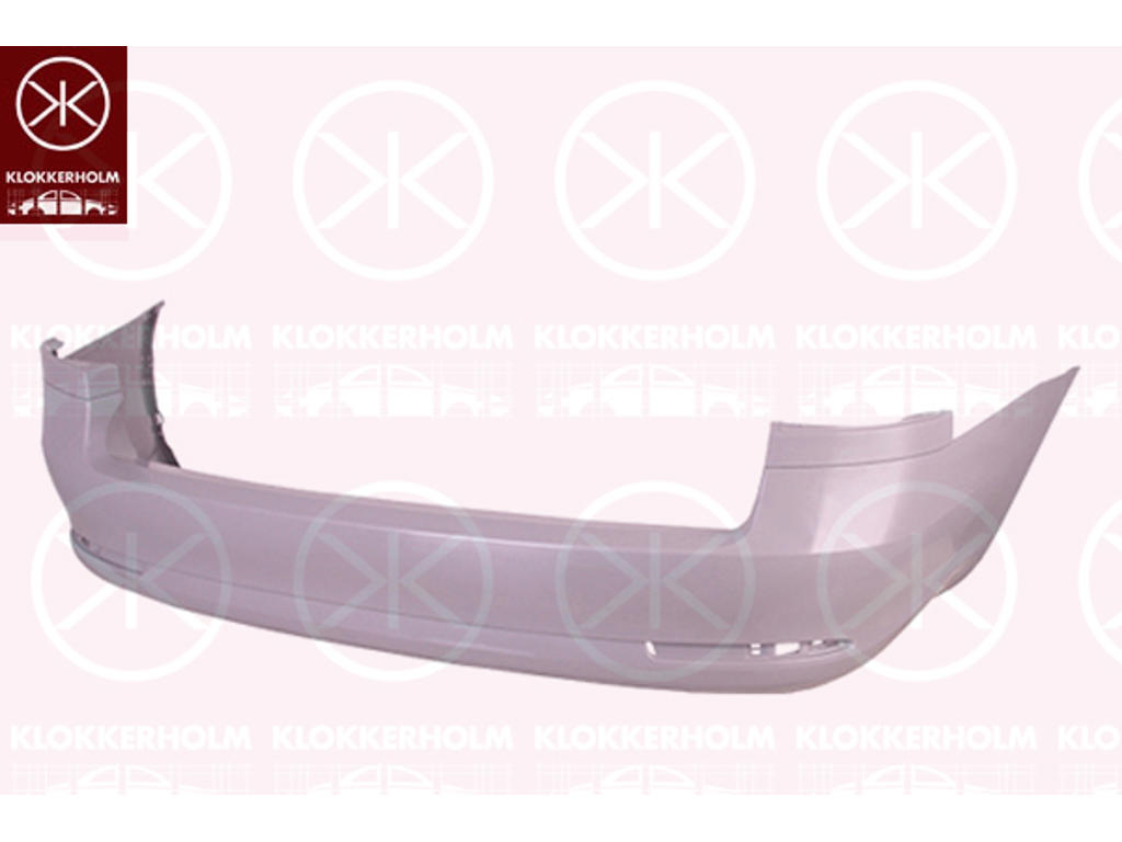 Bumper, Rear, Smooth