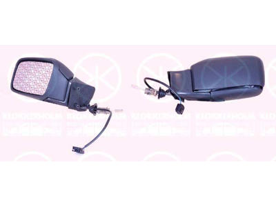 Exterior Mirror, Control: cable pull, Convex, Heatable, Right